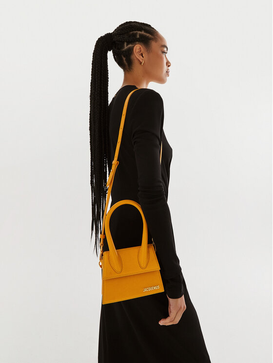 JACQUEMUS JACQUEMUS Torebka Le Chiquito Moyen 213BA002-3163 Pomarańczowy