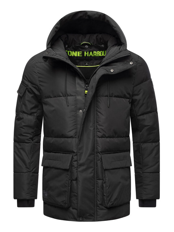 Stone Harbour Stone Harbour Kurtka zimowa Lauroo Czarny Regular Fit