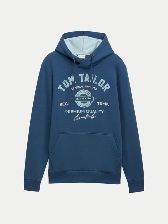 Tom Tailor Tom Tailor Pulóver 1043292 Kék Regular Fit