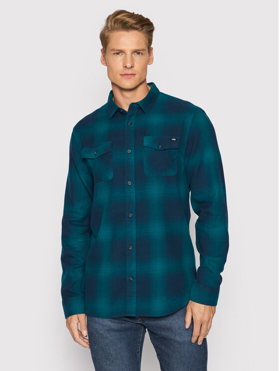 Vans Vans Риза Monterey Iii VN0A3HL3 Зелен Classic Fit