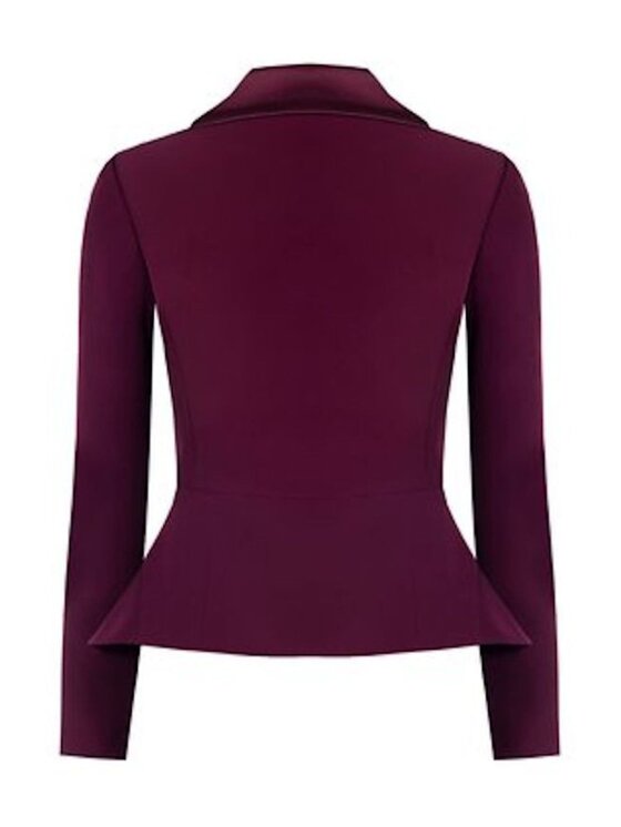Rinascimento Rinascimento Giacca da abito giacca corta donna Bordeaux Regular Fit