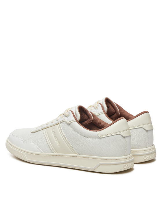 Calvin Klein Calvin Klein Sneakersy Low Top Lace Up Logo HM0HM01653 Biały