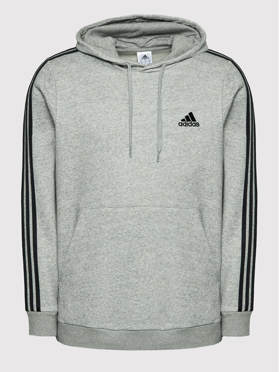 adidas adidas Jopa Essentials Fleece 3-Stripes GK9084 Siva Regular Fit