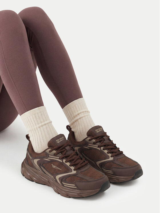 Sprandi Sprandi Sneakersy CEOWB-WP40-23404Z Tmavě hnědá