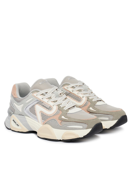 REPLAY REPLAY Sneakersy GWS9N .000.C0020T Szary