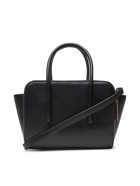 Calvin Klein Calvin Klein Ročna torba Carryall Micro Leather Tote LV04F3057G Črna