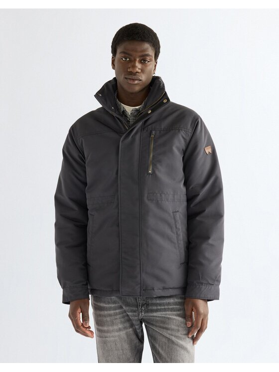 Wrangler Wrangler Kurtka przejściowa BODYGUARD Czarny Regular Fit