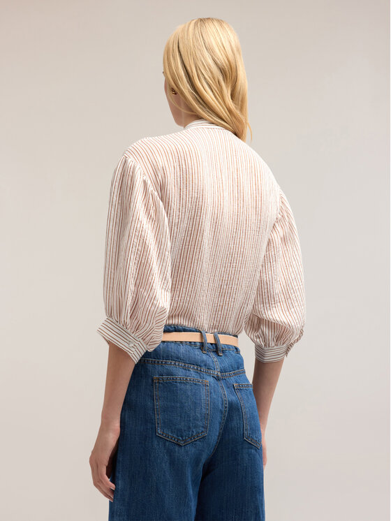 Motivi Motivi Blusa 2677W000726N0S1 Bianco Over Fit