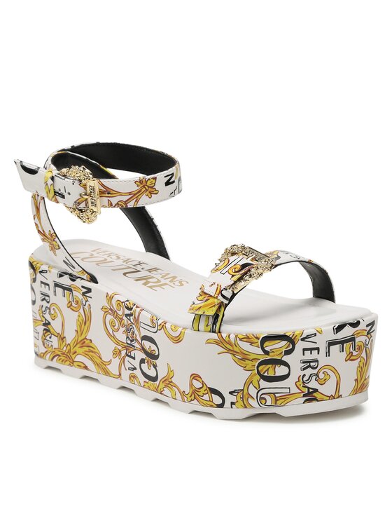 Versace Jeans Couture Versace Jeans Couture Sandaalid 74VA3S06 Valge