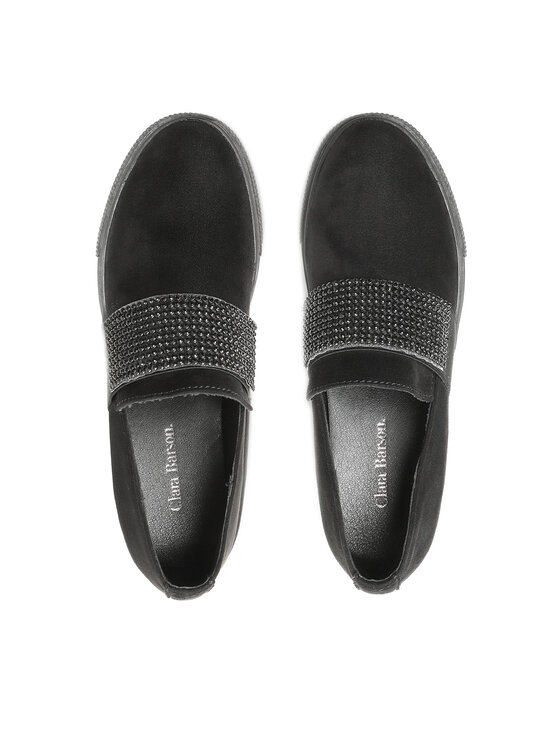 Clara Barson Clara Barson Halbschuhe WS2296-05 Schwarz