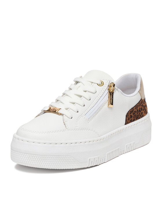 Rieker Rieker Sneakersy M1900-80 Bílá