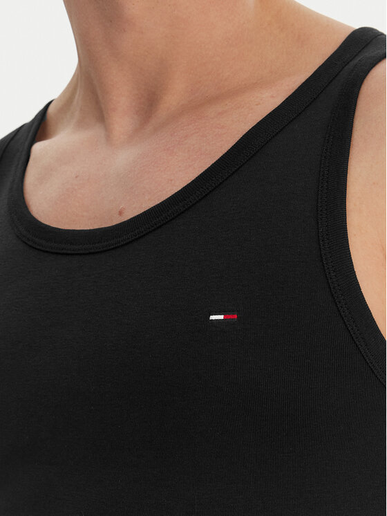 Tommy Jeans Tommy Jeans Komplet tank topów DM0DM20769 Czarny Slim Fit