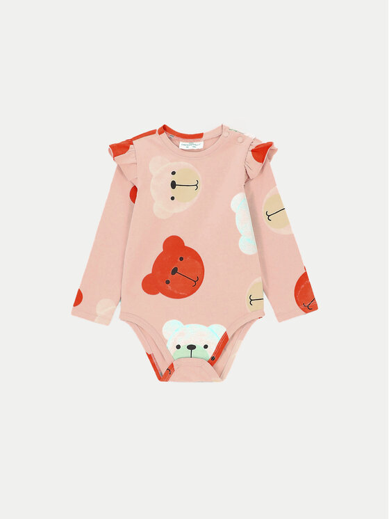Coccodrillo Coccodrillo Laste bodi ZC4112102CGN Roosa