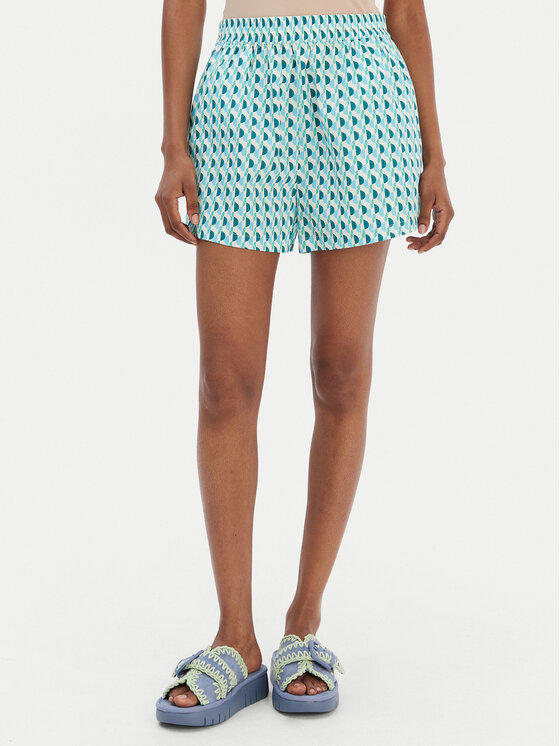Seafolly Seafolly Szövet rövidnadrág Sorrento 55576-SH Zöld Regular Fit
