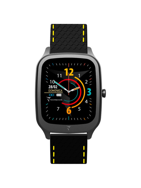 Techmade Techmade Zegarek 8099990146333 Czarny