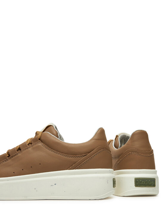 Max Mara Max Mara Сникърси PUFFYGREEN 2424766172650 Кафяв