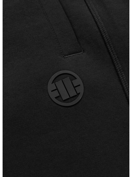 PITBULL PITBULL Spodnie dresowe CHARGER SMALL LOGO Czarny Regular Fit