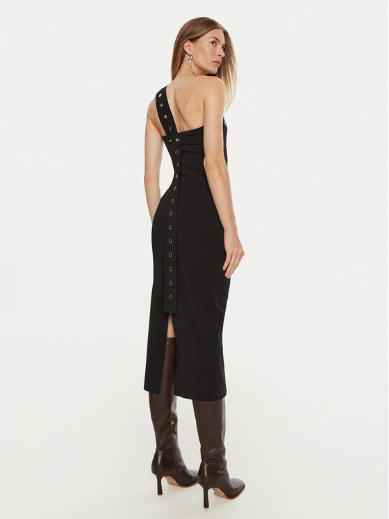 Patrizia Pepe Patrizia Pepe Φόρεμα κοκτέιλ 8A1400/A6F5-K103 Μαύρο Regular Fit