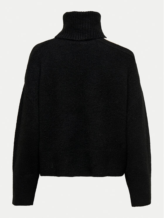 JDY JDY Rollkragenpullover Debbie 15339501 Schwarz Regular Fit