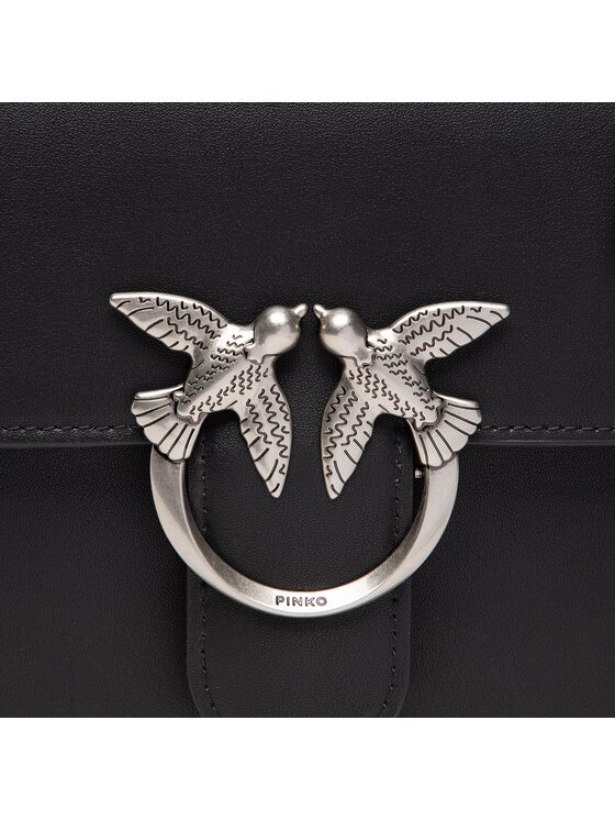 PINKO Pinko Soma Love Bell Classic Silmpy 2 Cl AI 22-23 1P22U1 Y5H7 Melns