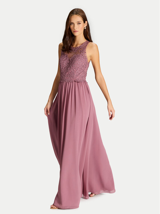 Hey Kyla Hey Kyla Φόρεμα βραδινό 5AI084HK Ροζ Regular Fit