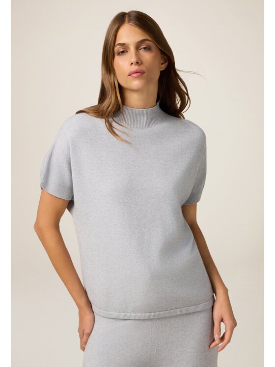 Oltre Oltre Cardigan M058E002044N003 Grigio Over Fit