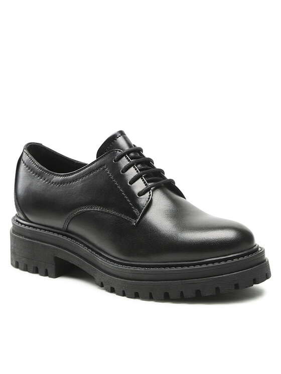 Geox Geox Oxfordy D Iridea M D26HRM 00043 C9999 Czarny