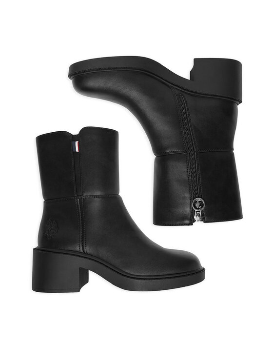 U.S. Polo Assn. U.S. Polo Assn. Боти EO-RAVEN001W/GY1 Черен