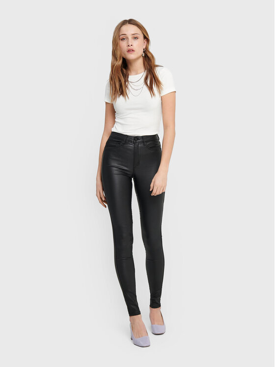 ONLY ONLY Jeansy Royal 15159341 Czarny Skinny Fit