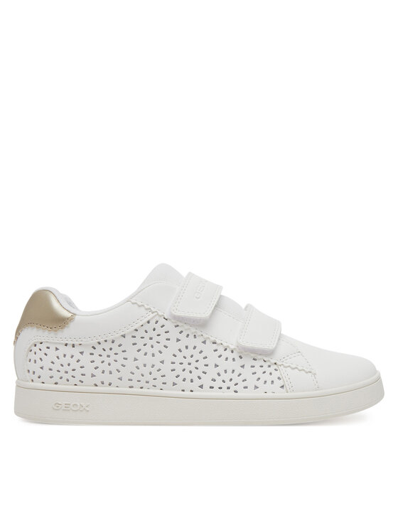 Geox Geox Sneakersy J Eclyper J55LRA 000BC C0588 D Biały