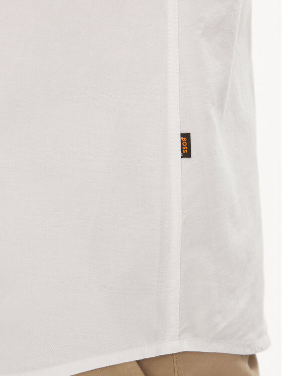 BOSS Boss Camicia Rickert 50489341 Bianco Regular Fit