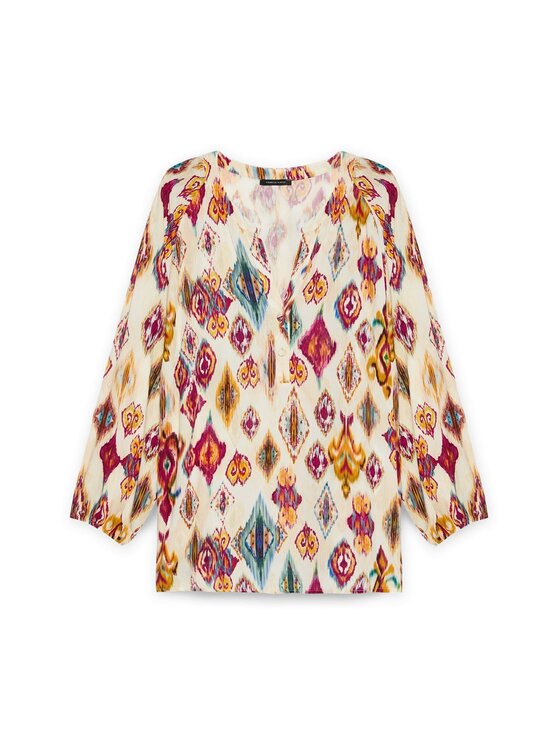 Fiorella Rubino Fiorella Rubino Blusa 2845T002366N0R2 Écru Regular Fit