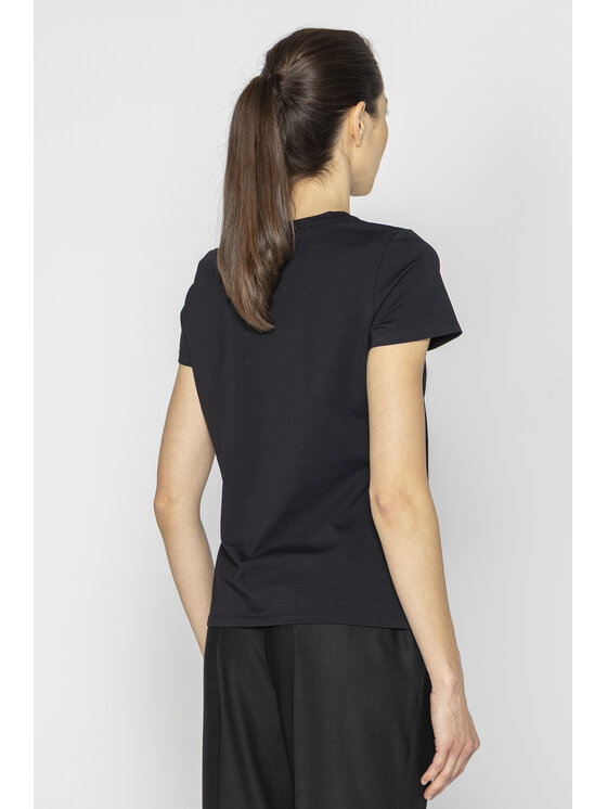 Deni Cler Milano Deni Cler Milano T-Shirt T-DC-T210-E2-10-90-1 Czarny Regular Fit