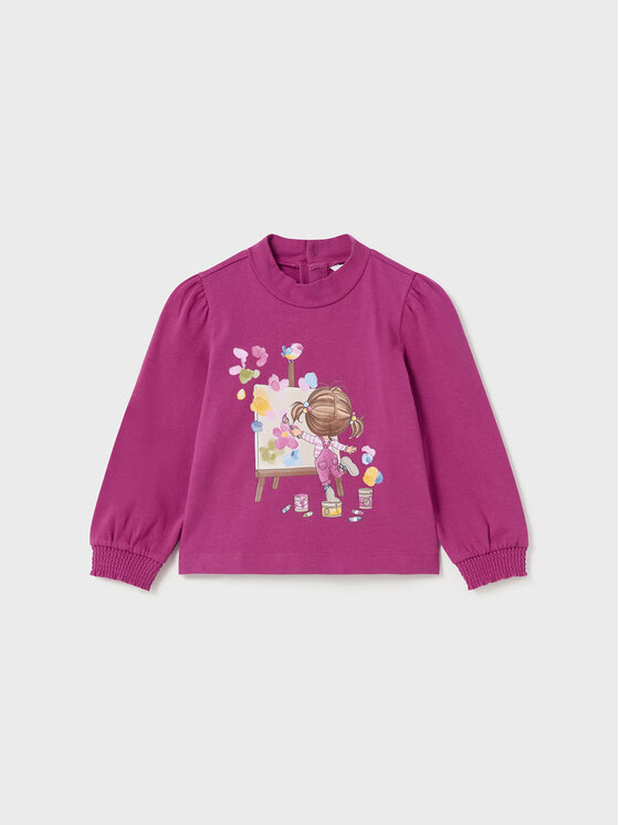Mayoral Bluză 2.003 Roz Regular Fit