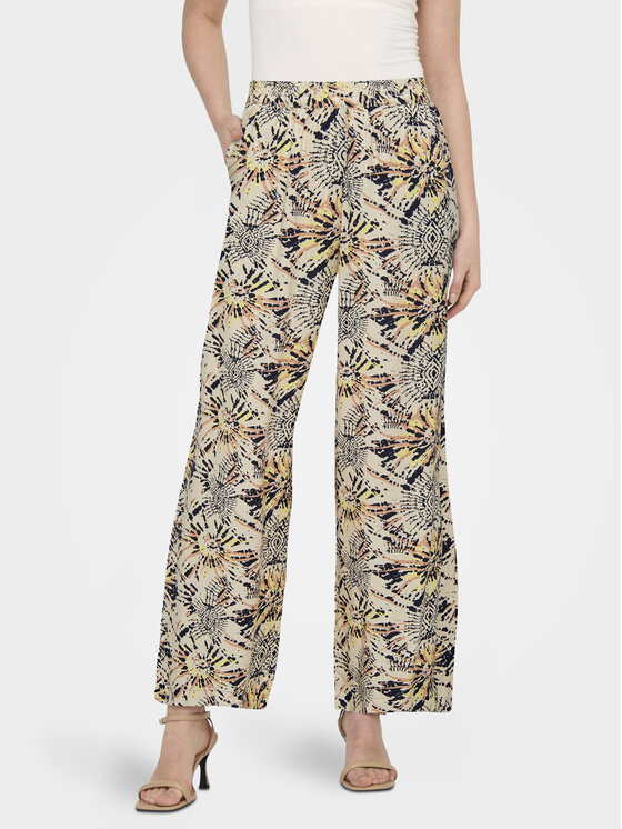 JDY Pantaloni din material 15295021 Bej Regular Fit