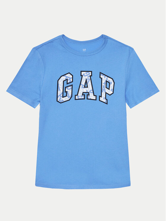 Gap Tricou 885758 Albastru Regular Fit