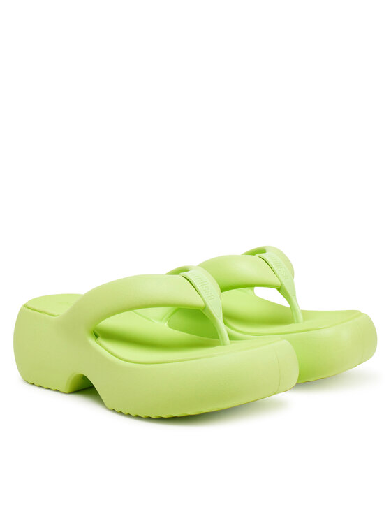 Melissa Melissa Japonki Melissa Free Fuzzy Platform Ad M 35875 Żółty