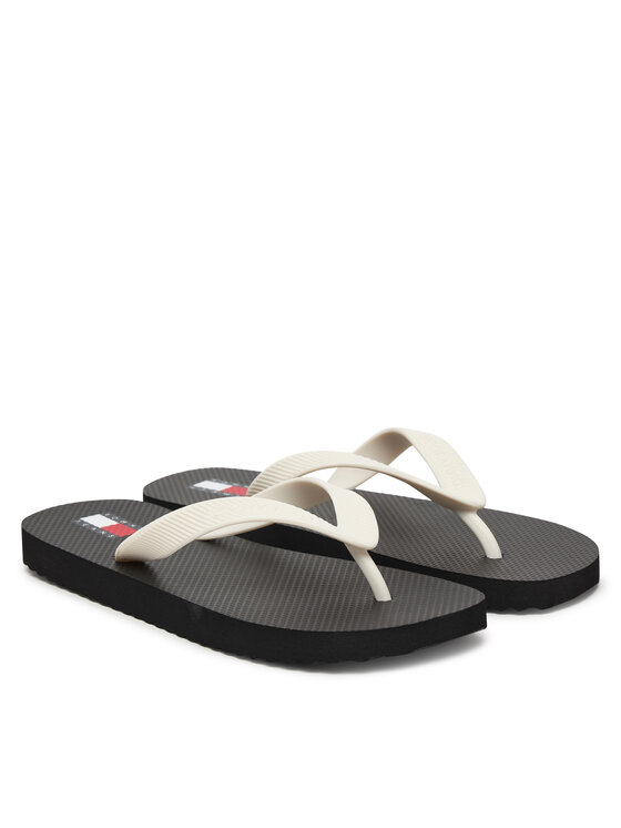 Tommy Jeans Tommy Jeans Zehentrenner Tjw Logo Summer Sandal EN0EN02979 Schwarz