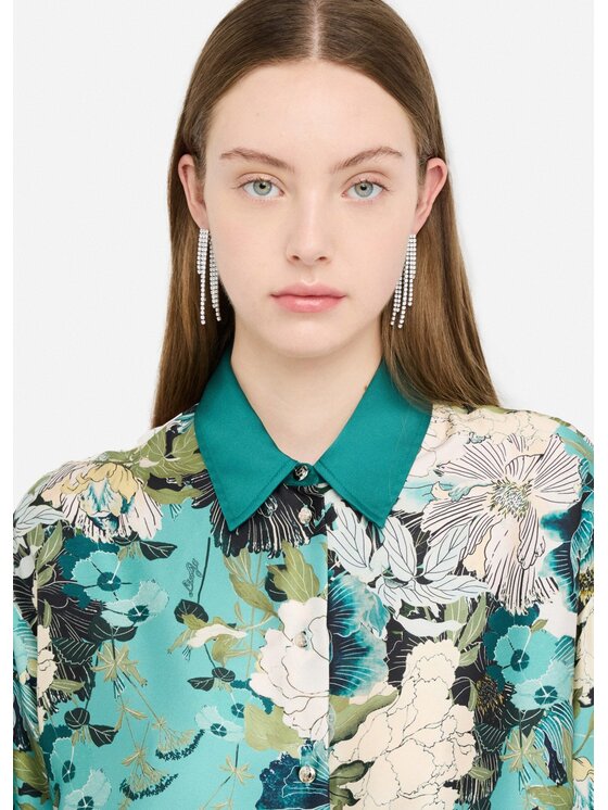 Liu Jo Liu Jo Camicia CF5364TS555M9716 Celeste Regular Fit