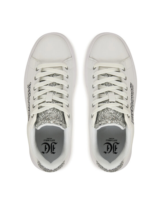 Just Cavalli Just Cavalli Sneakers 79RA3SB3 ZPB46 Alb
