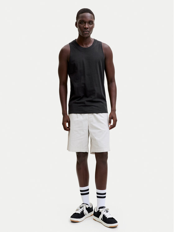 Jack & Jones Jack & Jones Tank top marškinėliai Sunset 12297705 Juoda Relaxed Fit