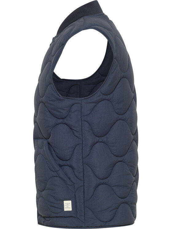 Mustang Mustang Gilet Light Padded Blu Regular Fit