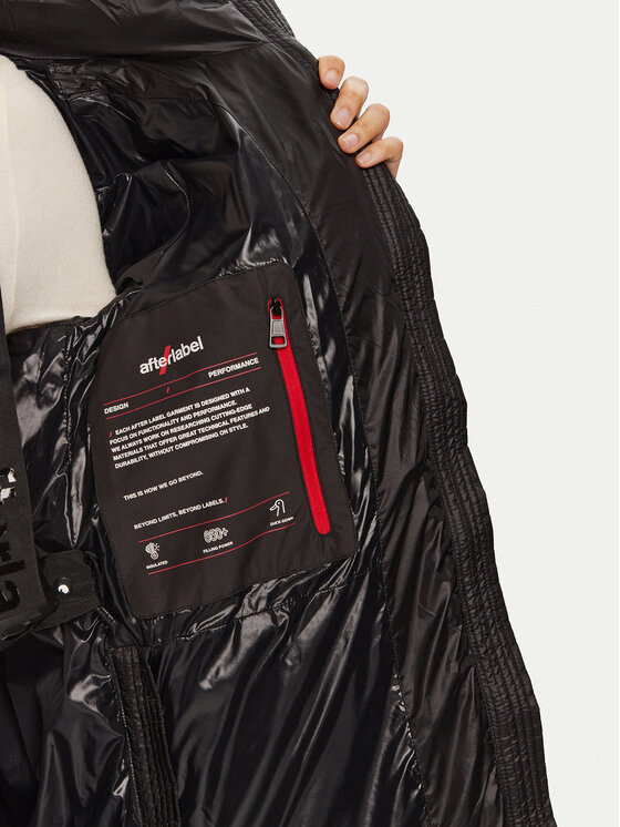 AFTER LABEL AFTER LABEL Vatovaná bunda Aberdeen A00031 Černá Regular Fit