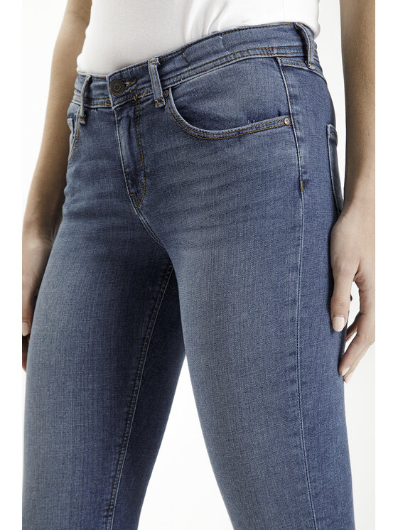Cross Jeans Cross Jeans Jeansy P 439-015 Niebieski Super Skinny Fit