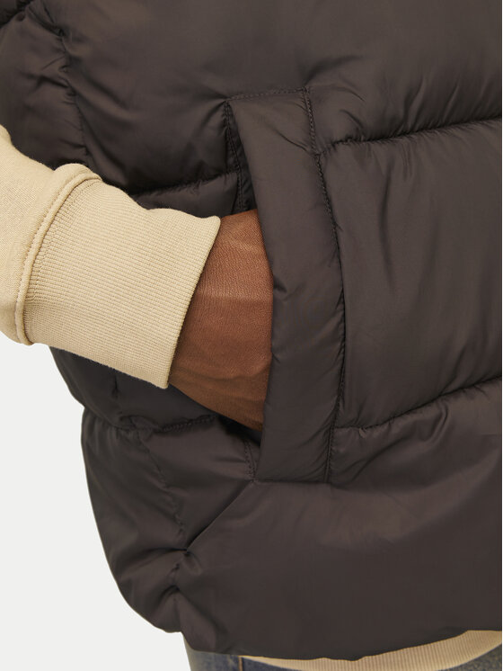 Jack&Jones Jack&Jones Αμάνικο Μπουφάν Moon 12256860 Μαύρο Regular Fit