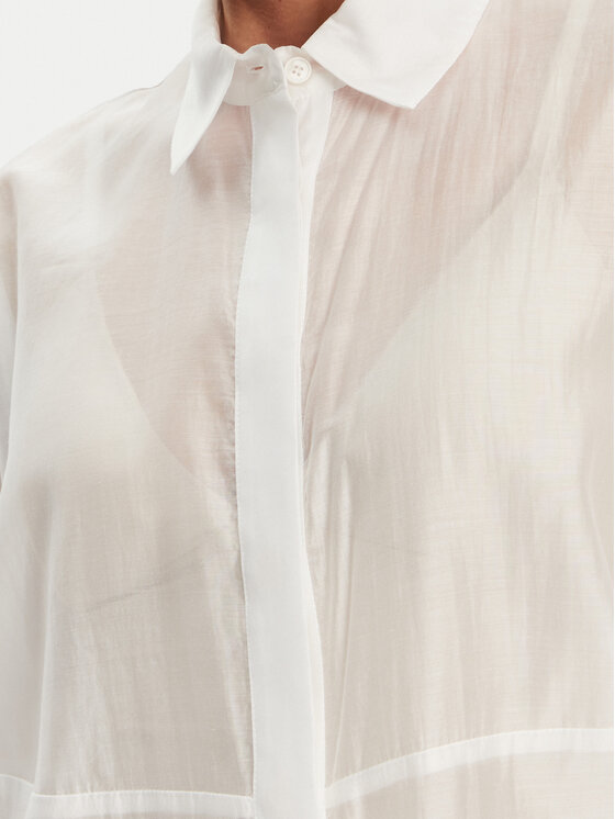 ACCESS FASHION ACCESS FASHION Marškiniai 53-7068-104 Balta Loose Fit