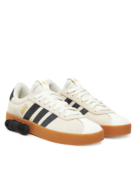 adidas adidas Sneakersy VL COURT 3.0 JP5351 Beżowy