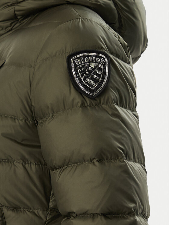 Blauer Blauer Pūkinė striukė Agnes 26WBLDK03039 006047 Chaki Slim Fit