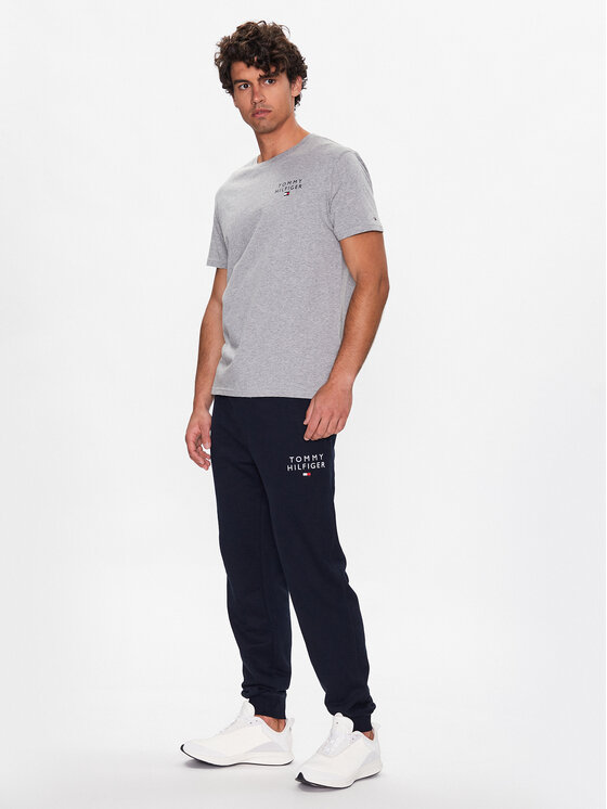 Tommy Hilfiger Tommy Hilfiger Pantaloni trening UM0UM02880 Bleumarin Regular Fit