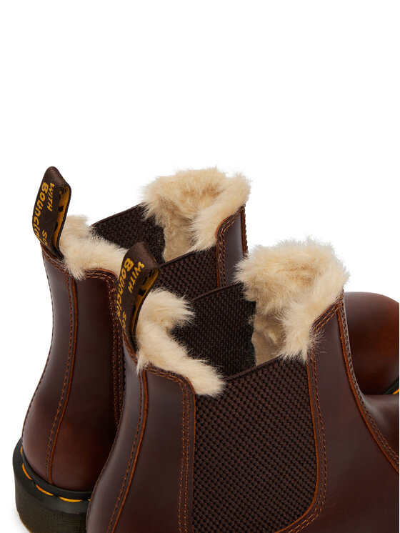 Dr. Martens Dr. Martens Челсі 2976 Leonore Faux Fur Lined DM23898243 Коричневий